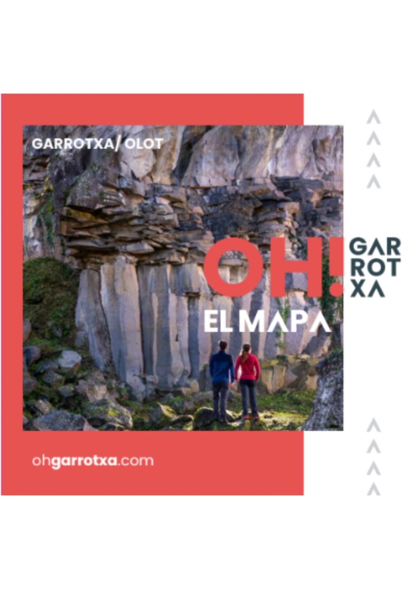 Tourist map of La Garrotxa and Olot