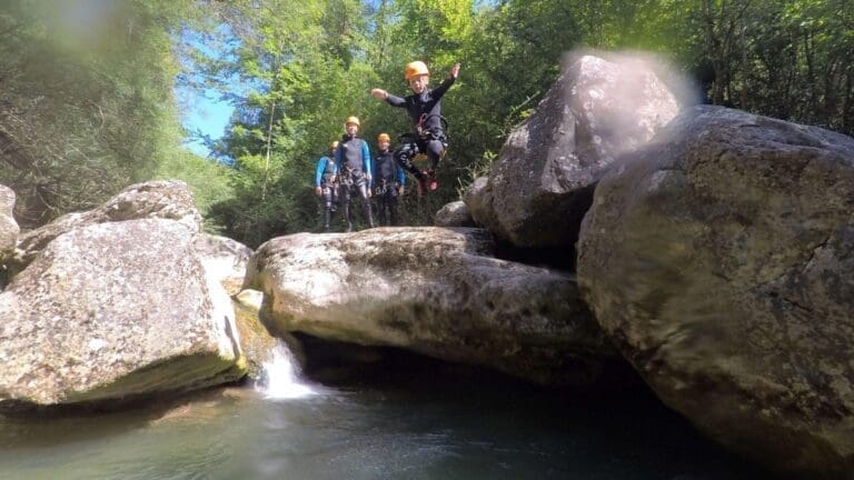 Canyoning en famille dans la Vall d’en Bas