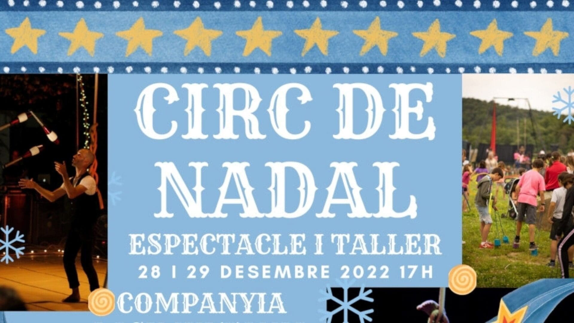 Espectacle i Taller de Circ de Nadal
