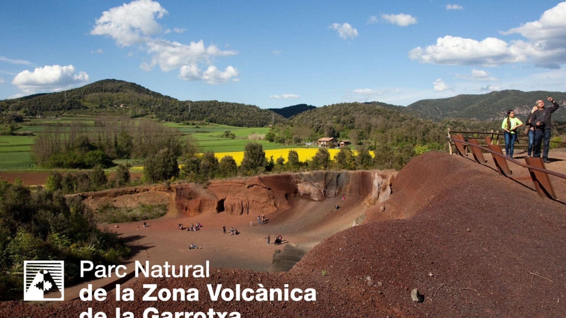 Grederes del volcà del Croscat. Itinerari 15 Parc Natural