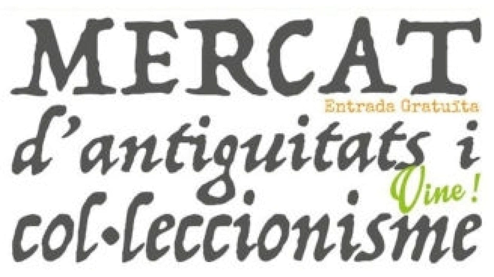 Mercat d’antiguitats i col·leccionisme