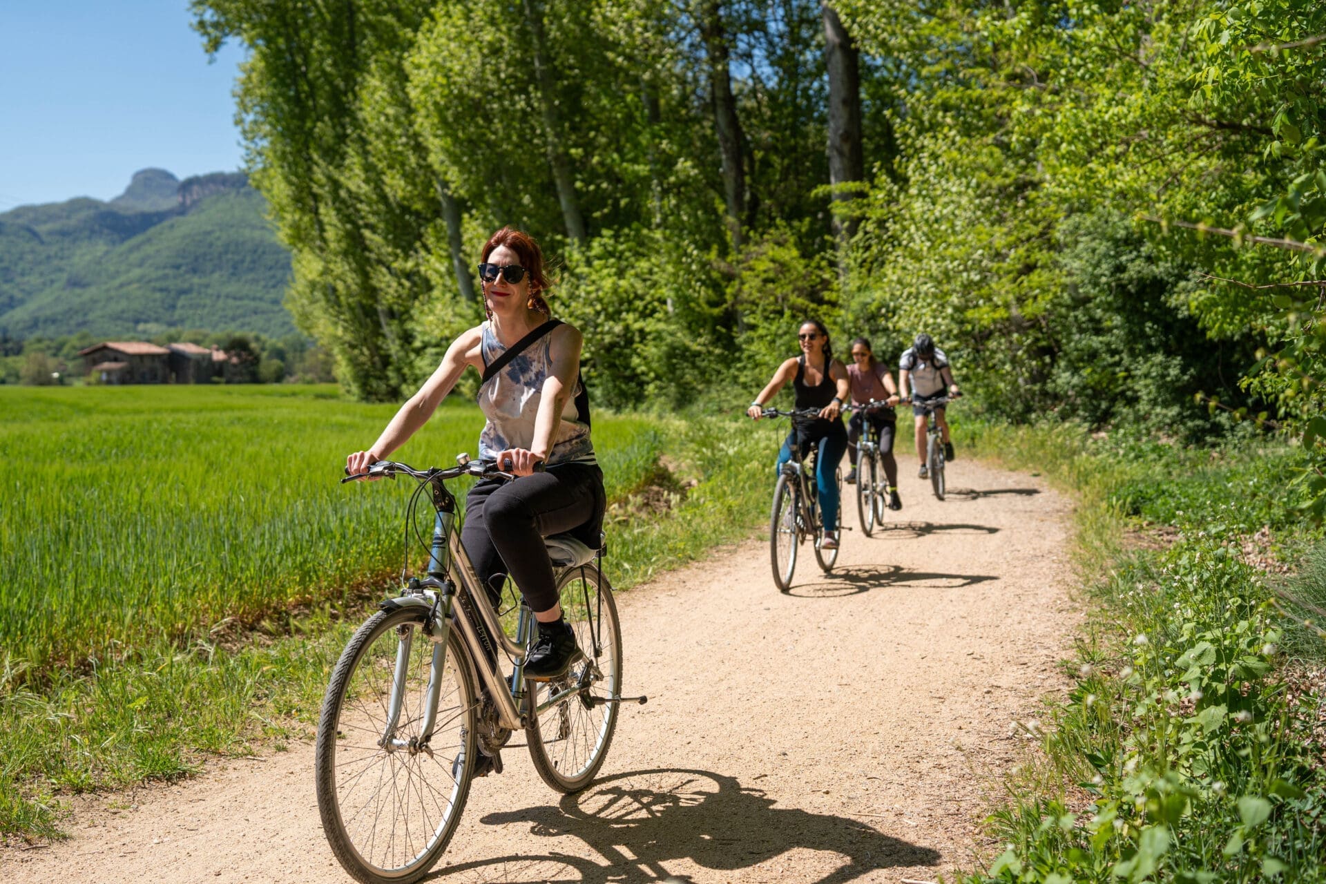 Discover the landscapes of La Garrotxa by bike