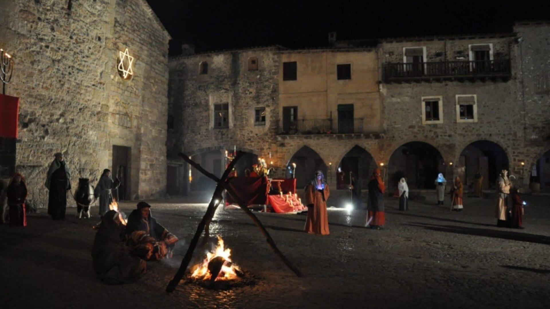 Living nativity scene of Santa Pau