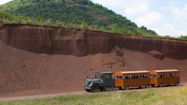 Paseo en tren por los volcanes