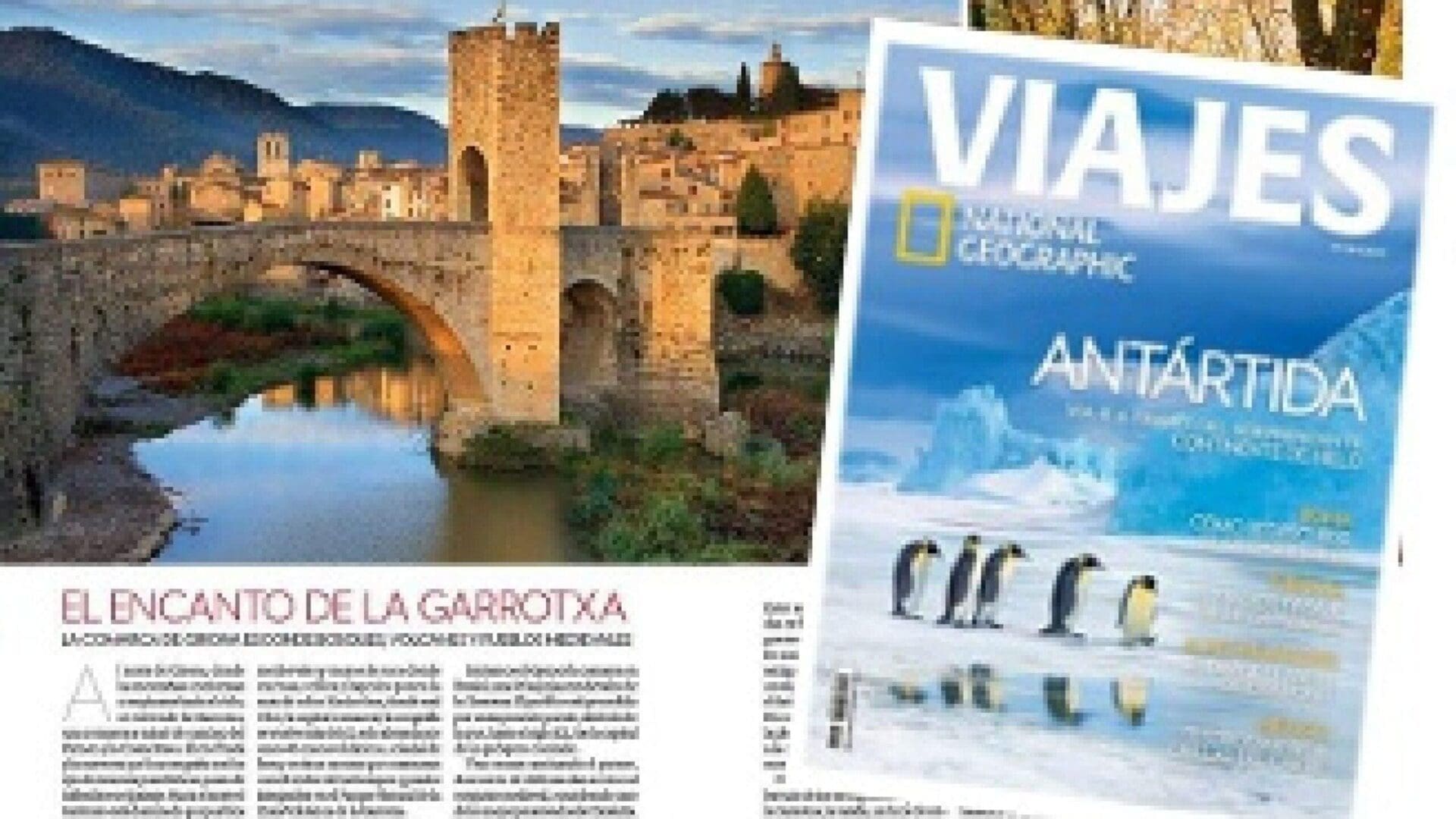 La revista Viajes National Geographic dedica un reportatge a la Garrotxa