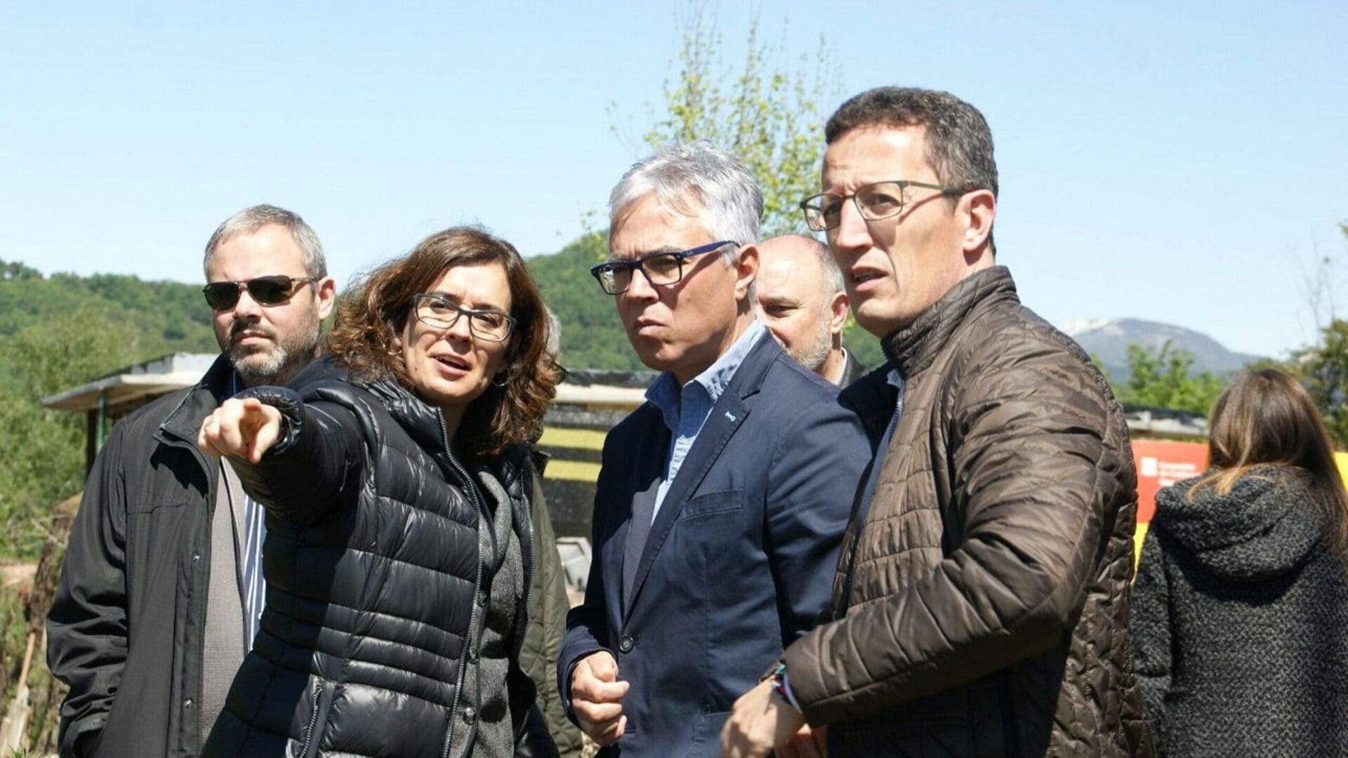 El Director General de Turisme visita la Garrotxa