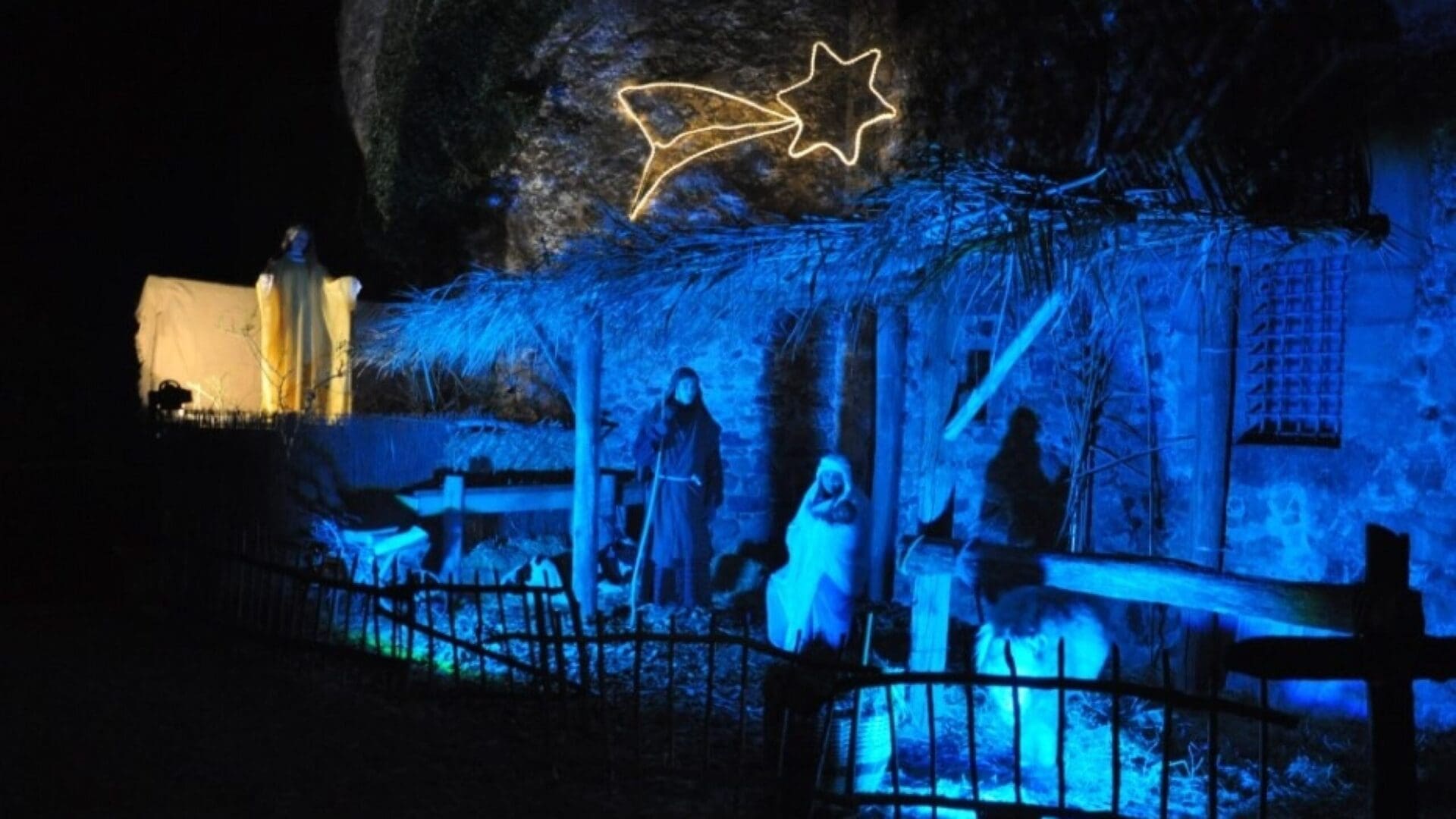 Pessebre vivent a Santa Pau