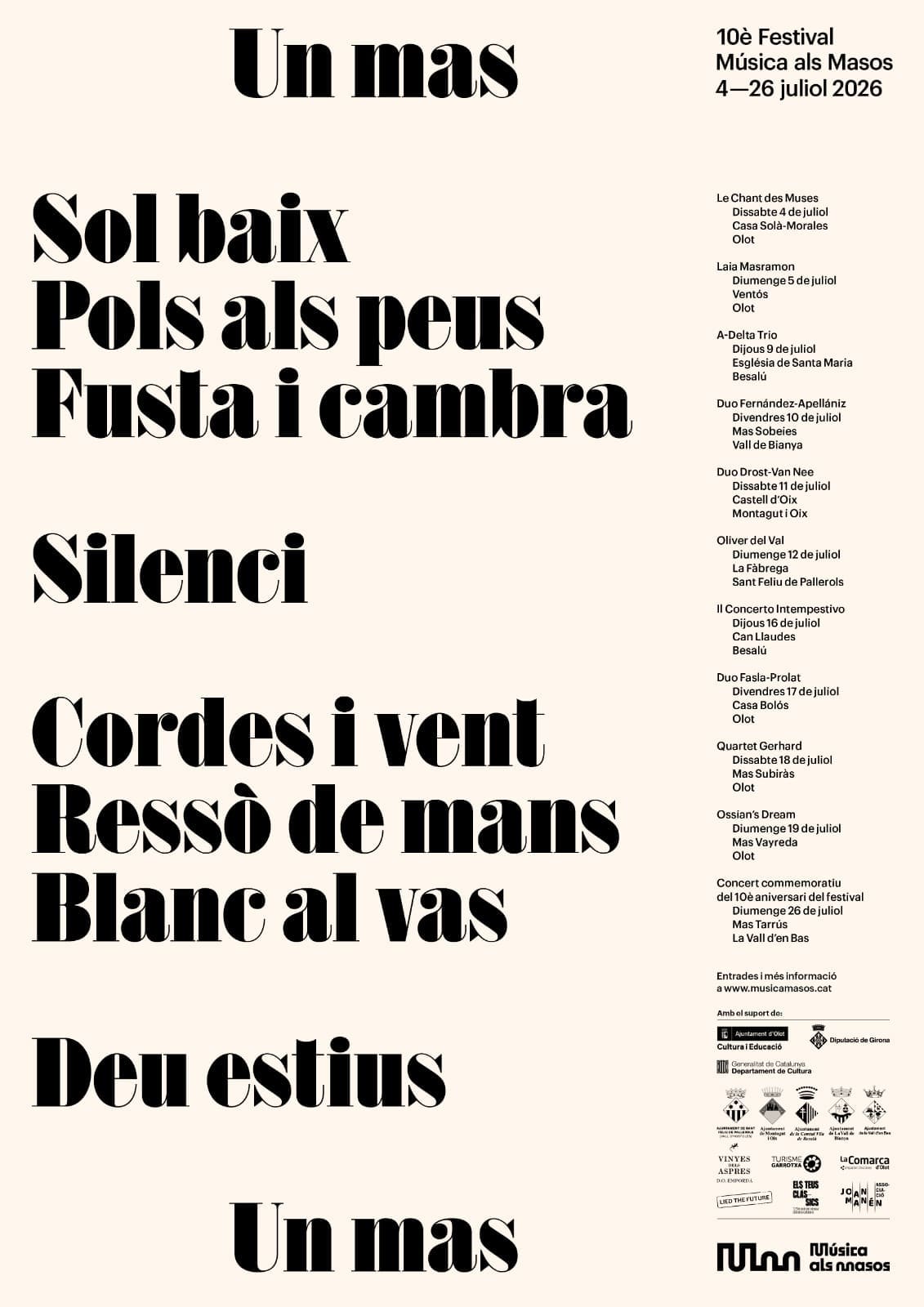 Festival Música als Masos
