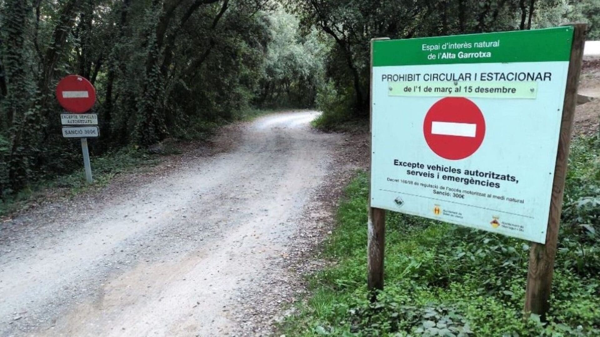 Début de la régulation des accès motorisés à la piste de Sadernes