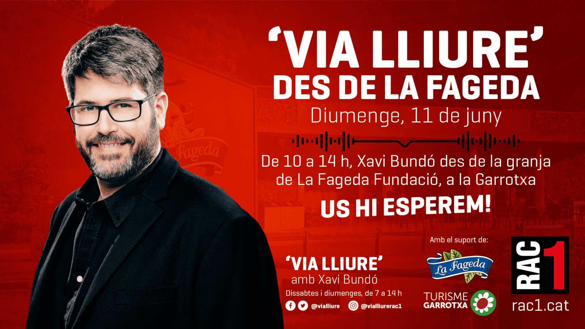 ‘Via Lliure’ de RAC1 des de La Fageda