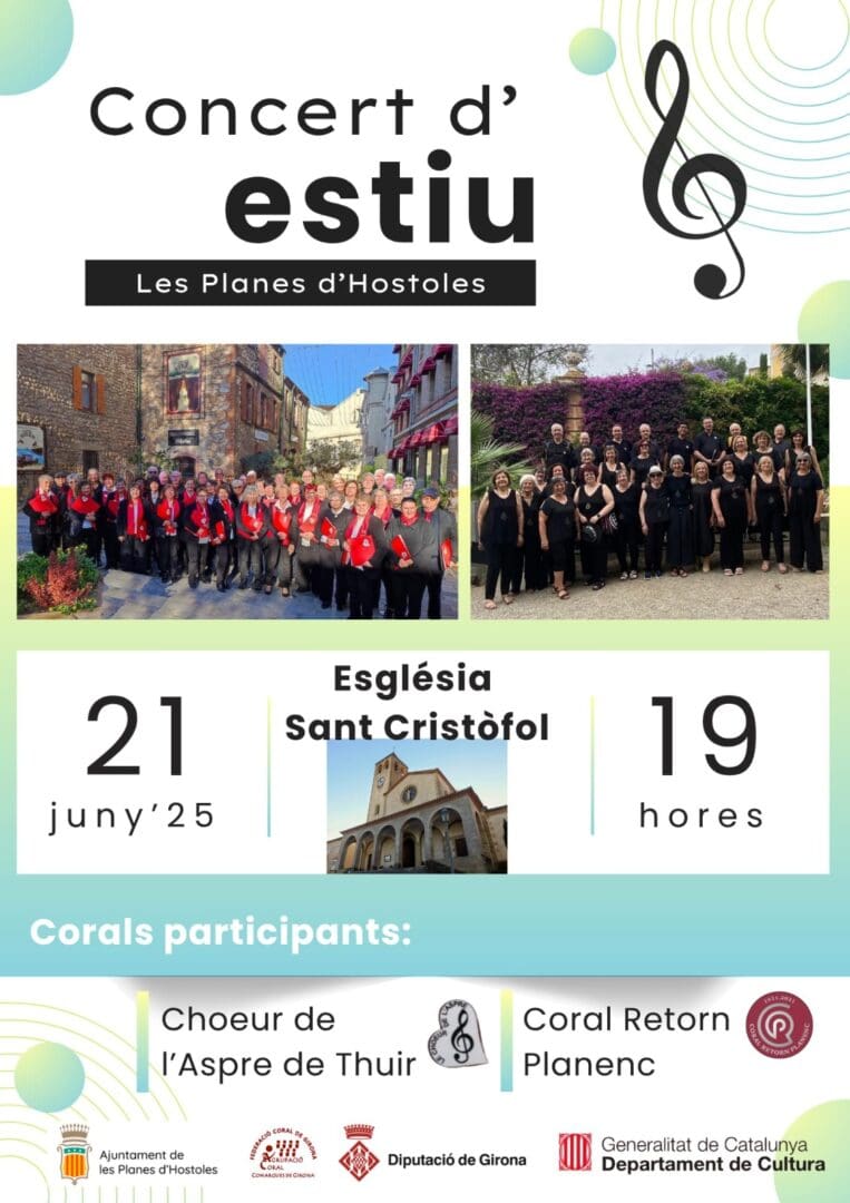Concert d'estiu a Les Planes d'Hostoles