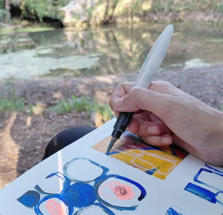 Taller traç d’estiu als gorgs de Santa Pau