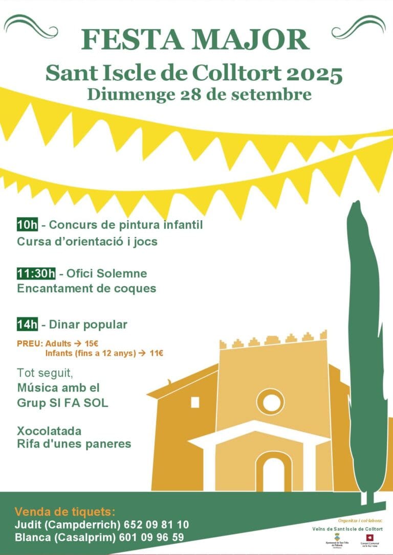 Festa Major de Sant Iscle de Colltort