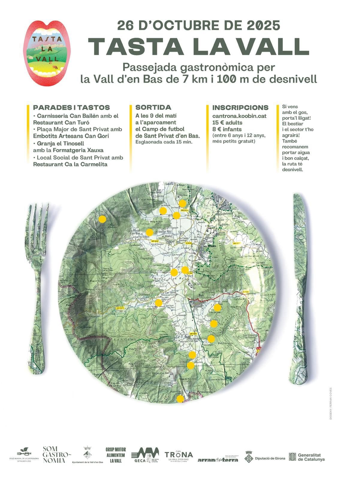 Passejada gastronòmica Tasta la Vall