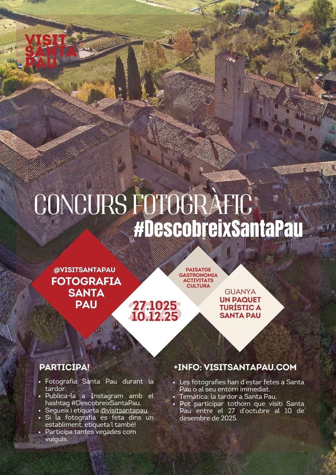 Concurs fotogràfic #DescobreixSantaPau