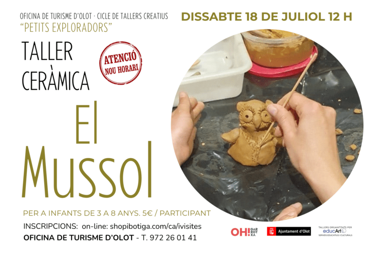 Taller de ceràmica creativa: El mussol