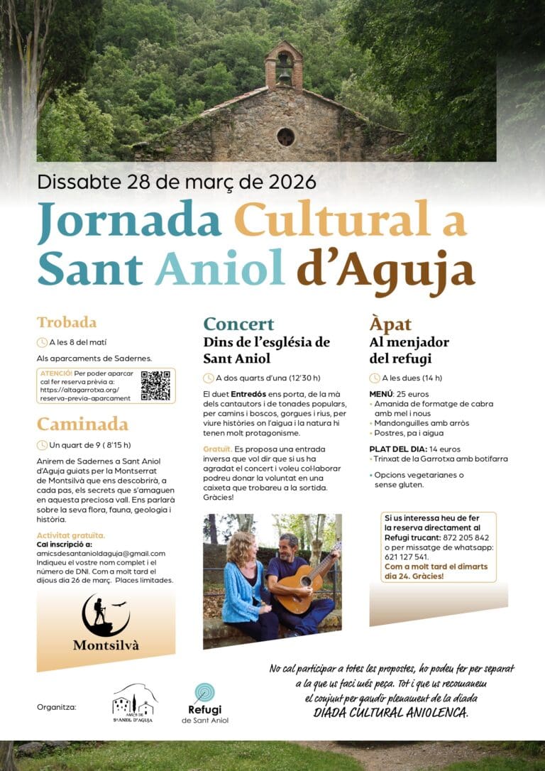 Jornada Cultural a Sant Aniol d’Aguja