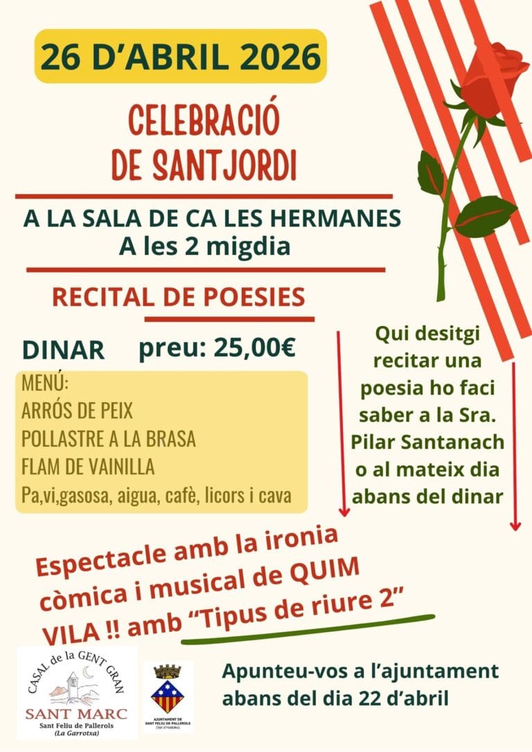 Celebració de Sant Jordi