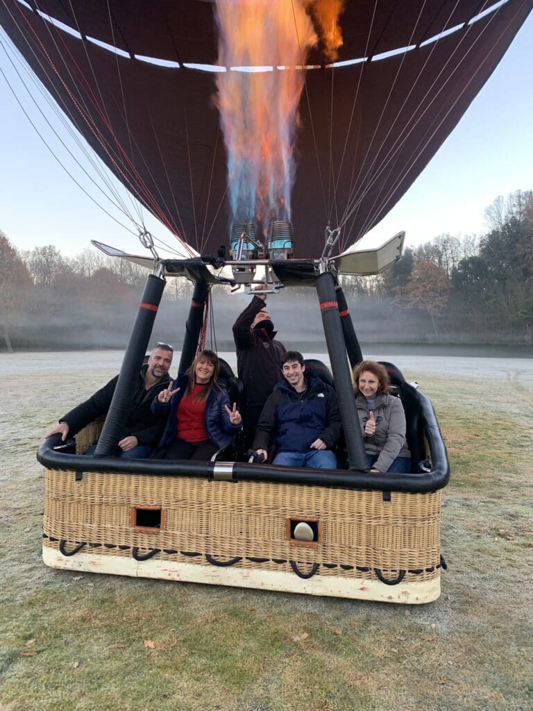 Vol en globus, exclusiu per a quatre persones