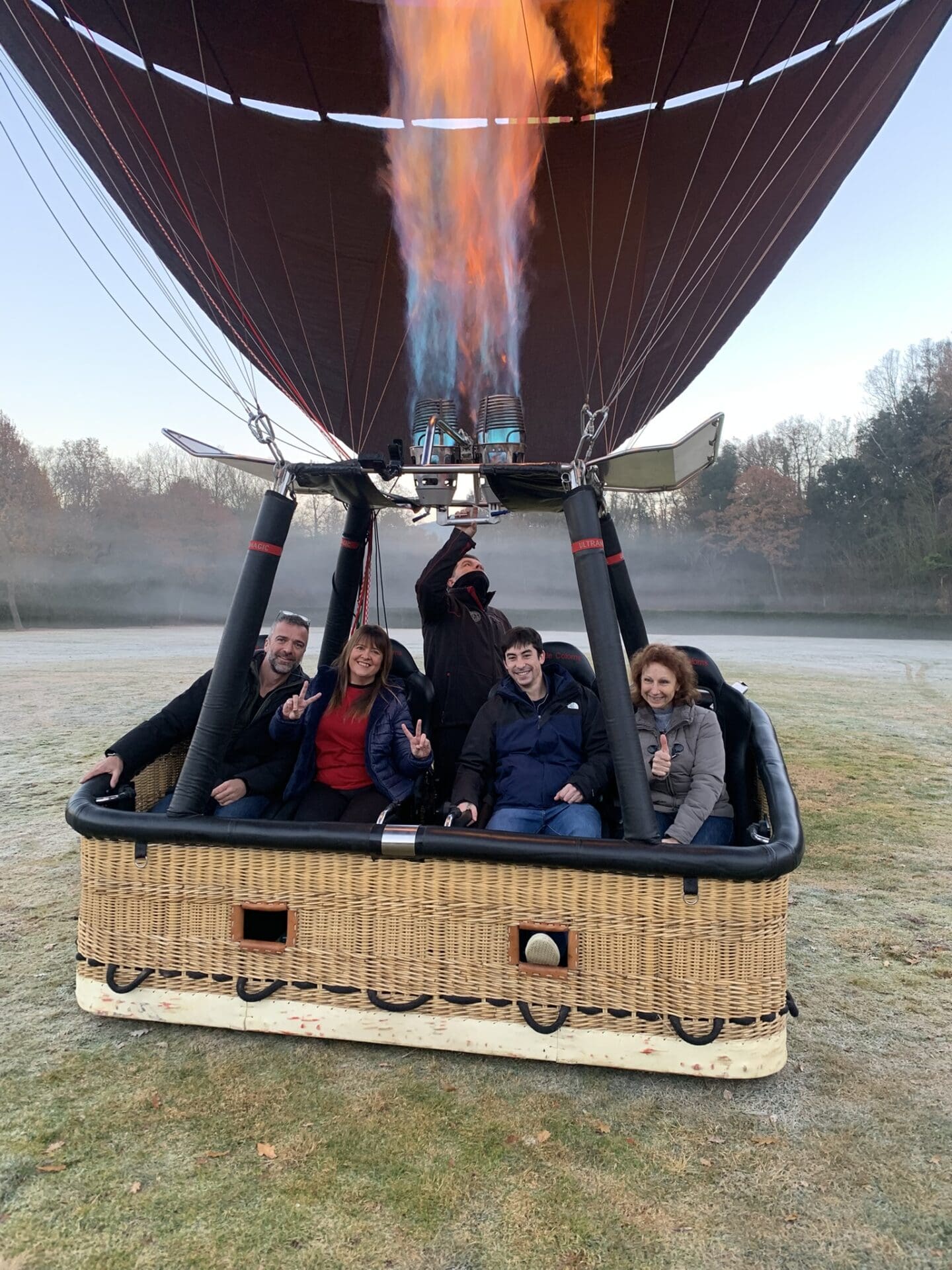 Vol en globus, exclusiu per a quatre persones