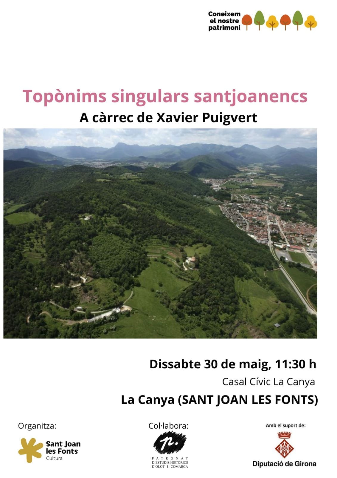 Coneixem el nostre patrimoni: topònims singulars santjoanencs