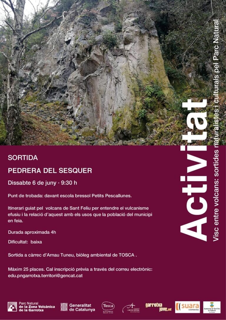 Visita guiada a la pedrera del Sesquer
