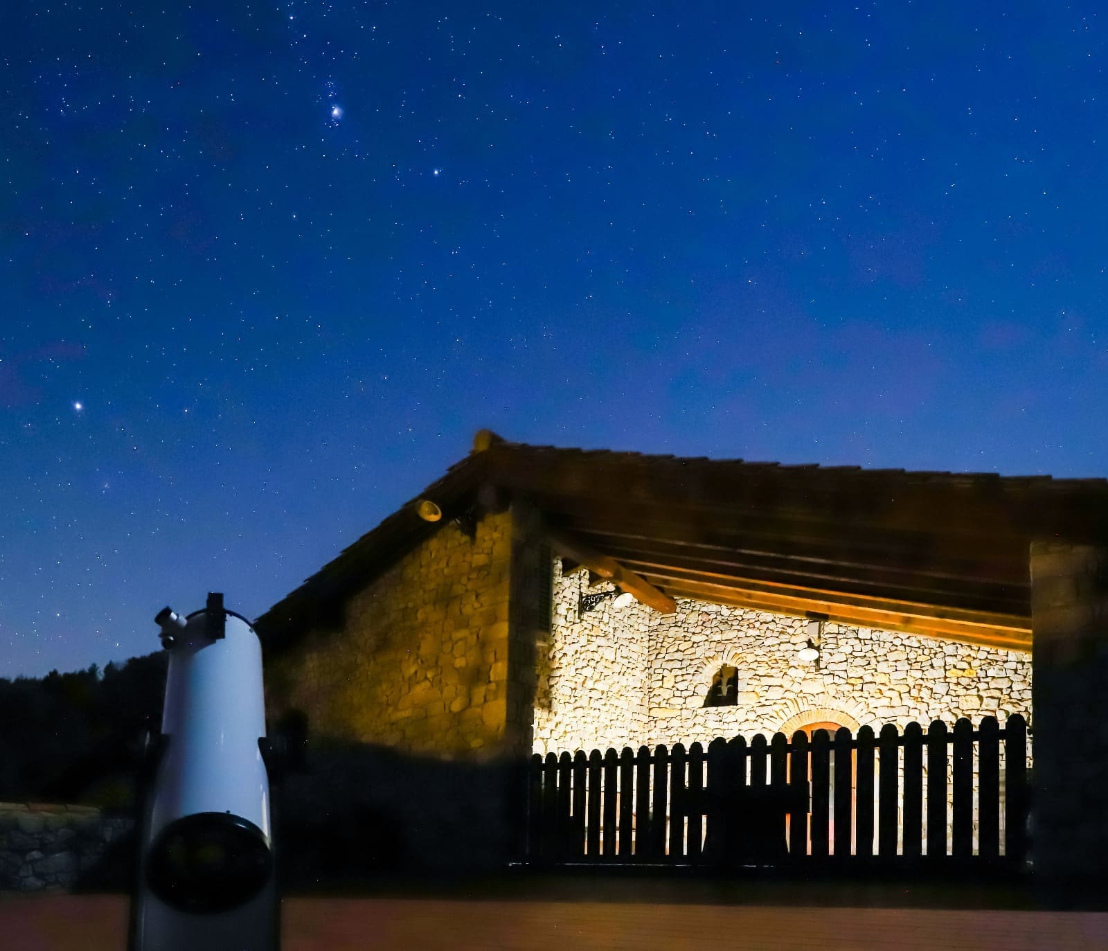 Enjoy the Starlight sky of the Alta Garrotxa
