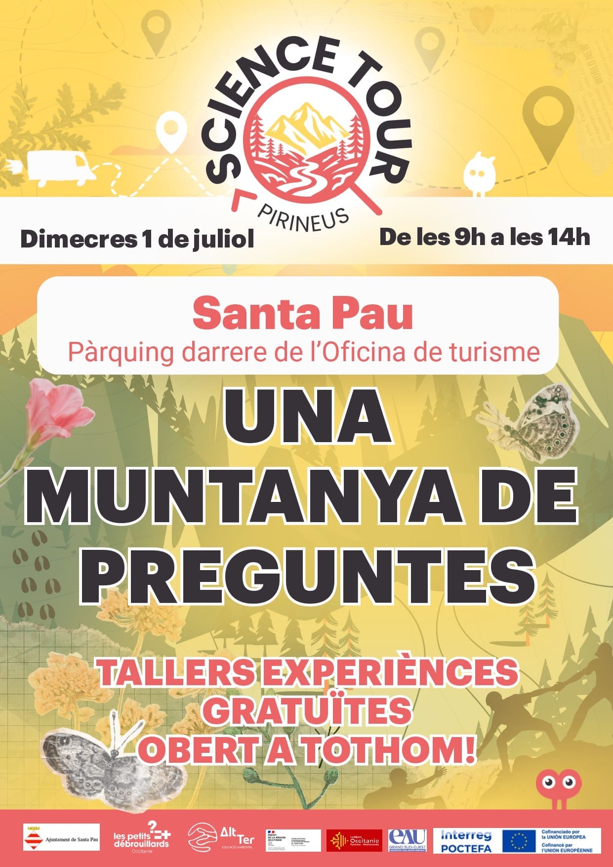 Science tour Pirineus «Una muntanya de preguntes»